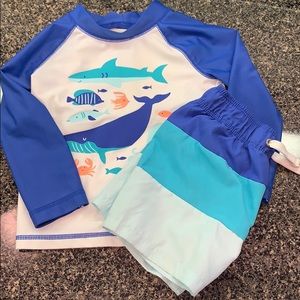 Baby Boys Swim Outfit